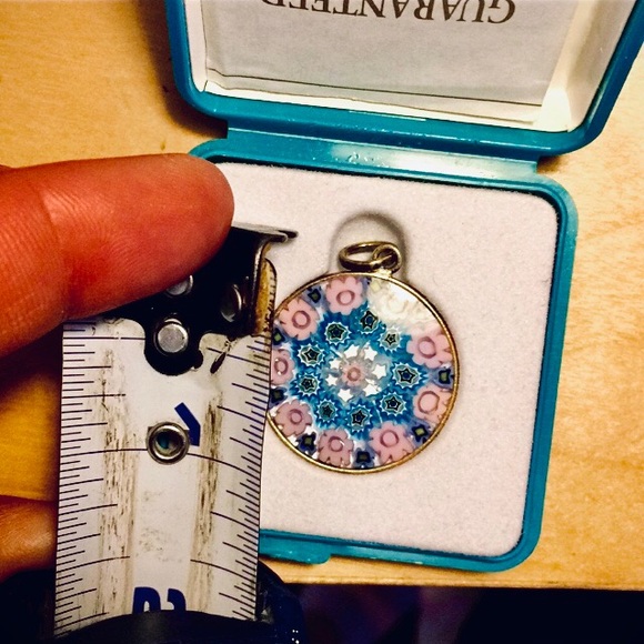 Auth Venetian Glass Pendant Bought+Made in Venice - Picture 5 of 5